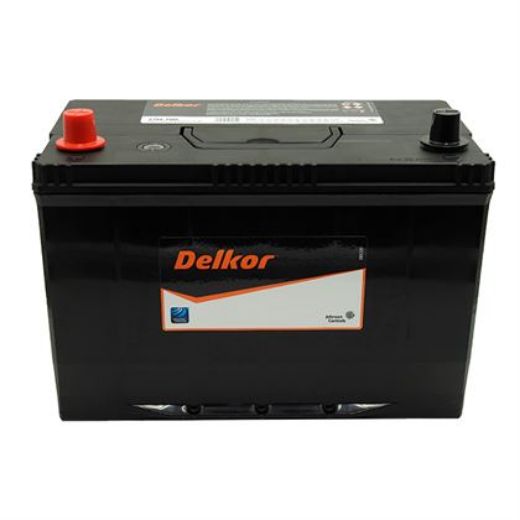 Picture of 27H-780HD - 12VOLT 780CCA 94AH DELKOR EXTRA HEAVY DUTY CALCIUM MAINTENANCE FREE BATTERY- LHP - N70ZZ