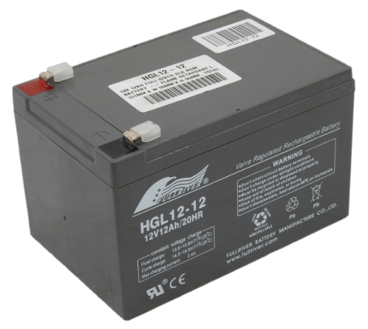 Picture of HGL12-12 - 12VOLT 12AH  FULLRIVER SLA AGM BATTERY - F1 TERMINALS