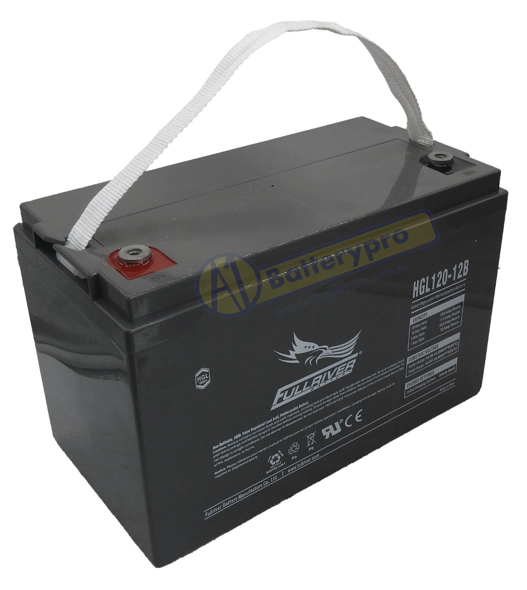 Picture of HGL120-12B - 12VOLT 720CCA 120AH FULLRIVER AGM BATTERY - LHP