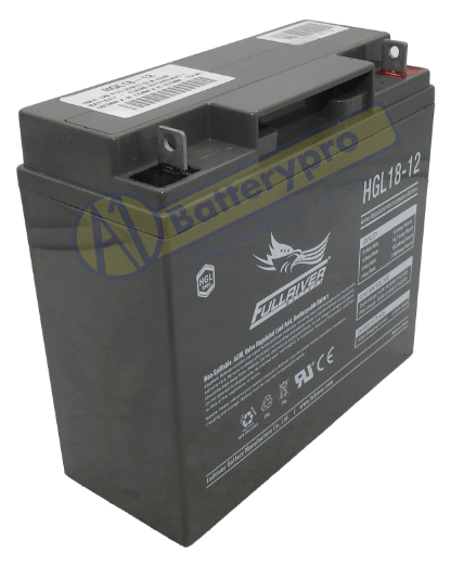 Picture of HGL18-12 - 12VOLT 18AH PREMIUM FULLRIVER SLA AGM BATTERY - RHP