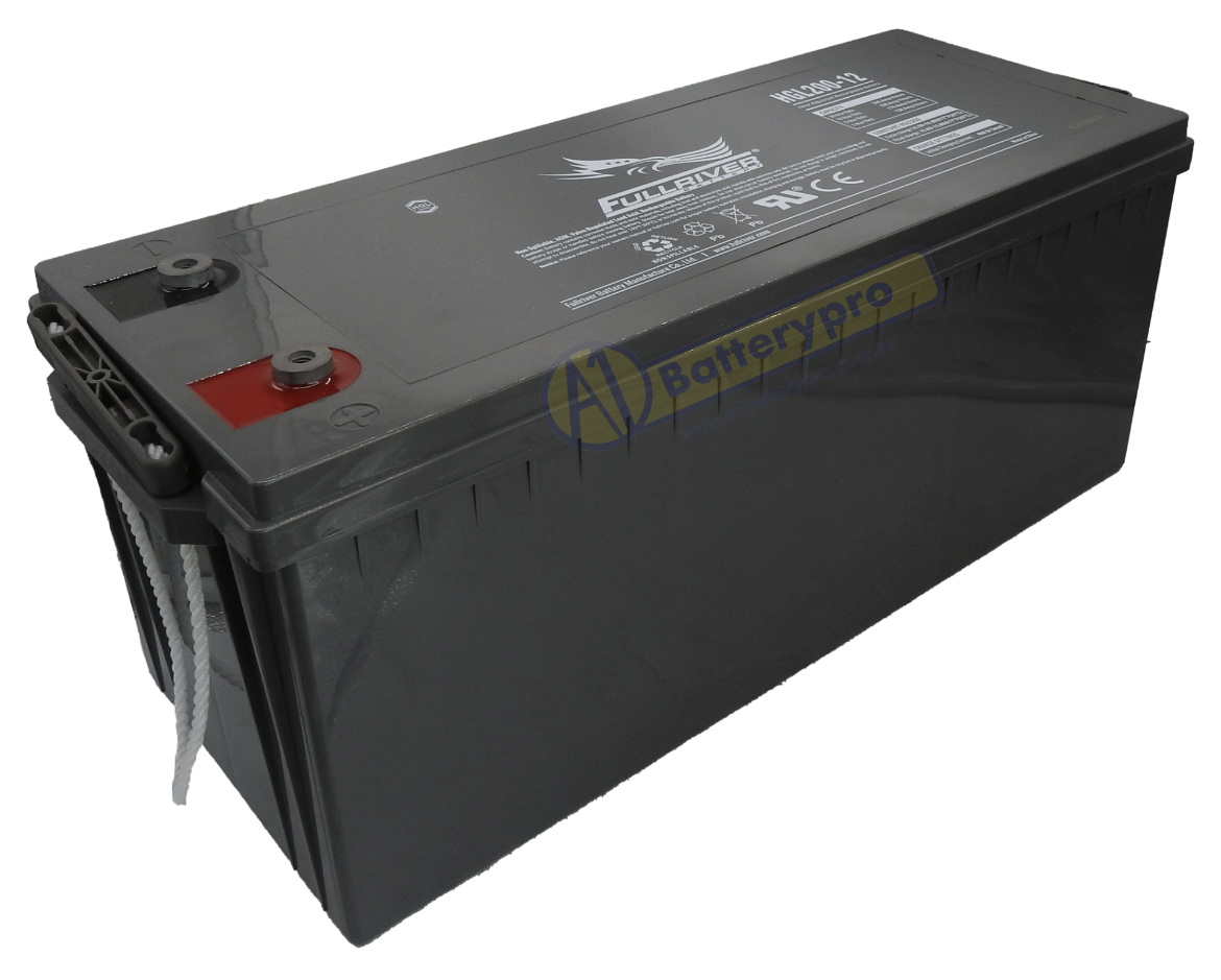 Picture of HGL200-12 - 12VOLT 200AH 1045CCA PREMIUM FULLRIVER SLA AGM BATTERY - RHP