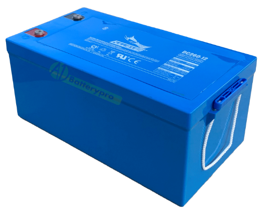 Picture of DC260-12 - 12VOLT 260AH PREMIUM FULLRIVER AGM DEEP CYCLE BATTERY - RHP