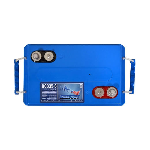 Picture of DC335-6 - 6VOLT 335AH PREMIUM FULLRIVER AGM DEEP CYCLE  BATTERY - TALL