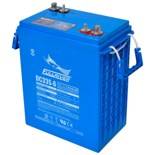 Picture of DC335-6 - 6VOLT 335AH PREMIUM FULLRIVER AGM DEEP CYCLE  BATTERY - TALL