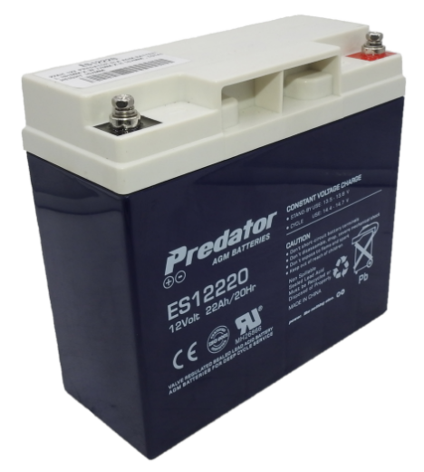 Picture of ES12220 - 12VOLT 22AH PREDATOR SLA AGM BATTERY