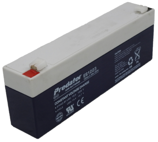 Picture of ES1223 - 12VOLT 2.3AH PREDATOR SEALED LEAD ACID BATTERY