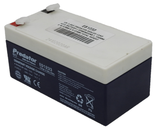 Picture of ES1233 - 12VOLT 3.3AH PREDATOR SEALED LEAD ACID BATTERY