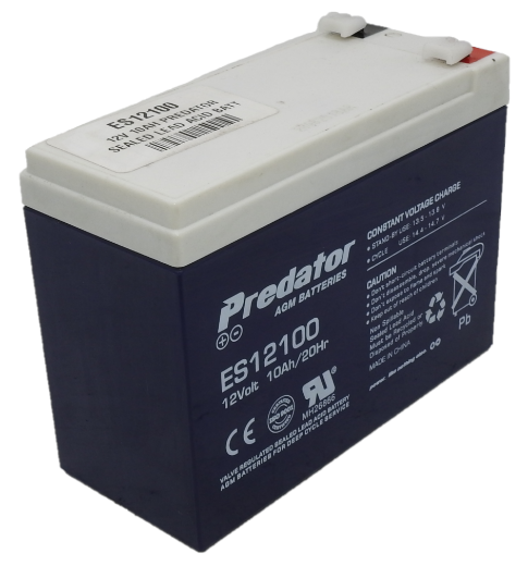 Picture of ES12100 - 12VOLT 10AH PREDATOR SEALED LEAD ACID BATTERY
