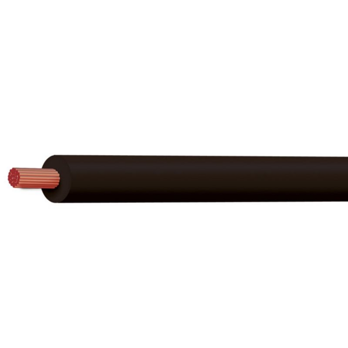 Picture of TYCAB SINGLE CORE CABLE BATTERY 6 B & S CROSS SECT 14MM SQ RATING 125A BLACK - 30M ROLL