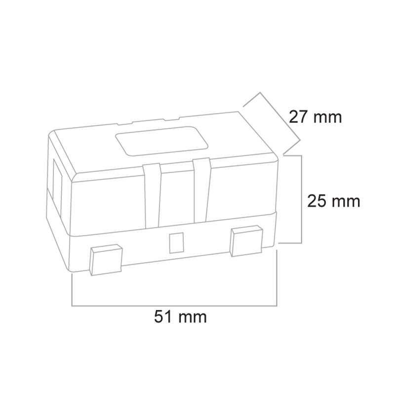 LV5370 MIDI FUSE HOLDER TO SUIT MIDI FUSES 30 TO 150 AMP A1