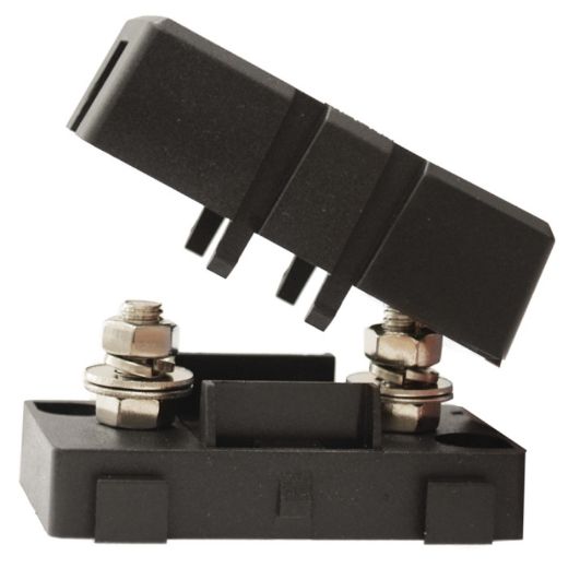 Littelfuse MIDI Strip Type Fuse Holder – 200 Amps, 32V, M5 Studs, Durite 0-378-85