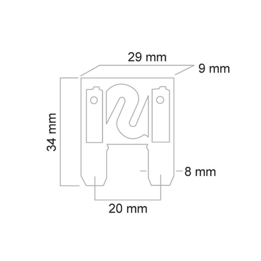 Picture of 30AMP MAXI BLADE FUSE GREEN