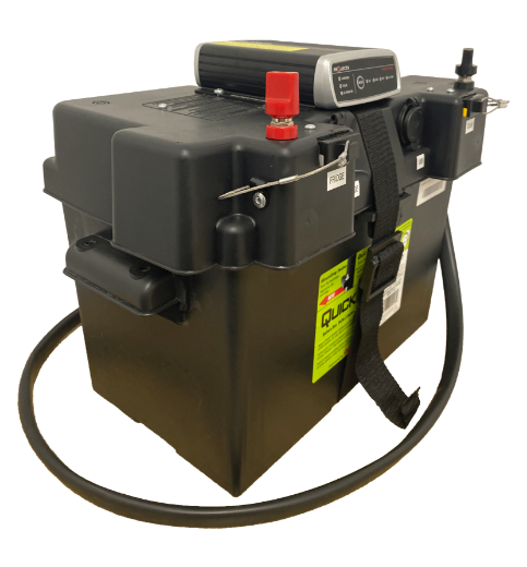 Picture of PREMADE BATTERY PACK, INCLUDES PROJECTA 25A DC-DC CHARGER, 120AH DEEP CYCLE AGM BATTERY, BLUETOOTH BATTERY MONITOR, ACCESSORY SOCKET