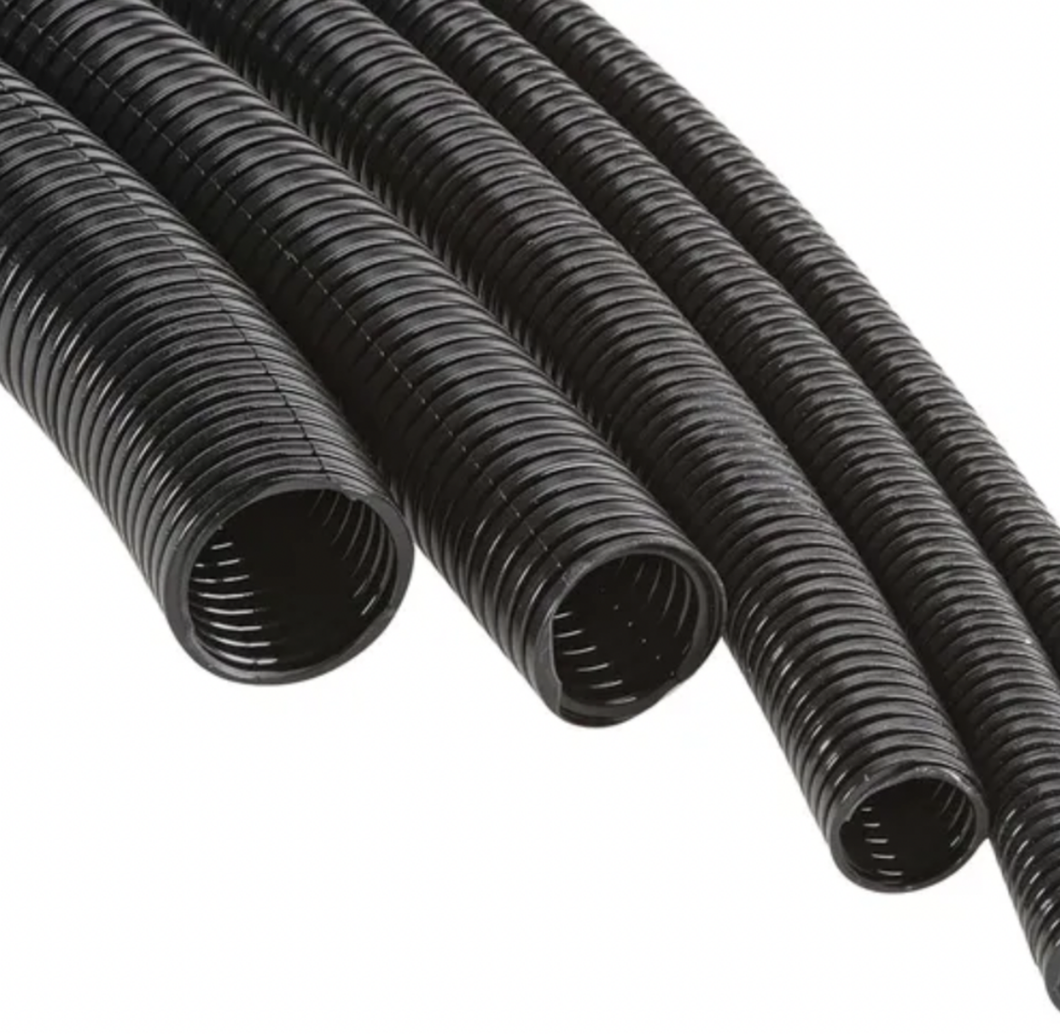 Picture of NARVA CORRUGATED NYLON NON-SPLIT TUBING 16.6MM ID - PER METER