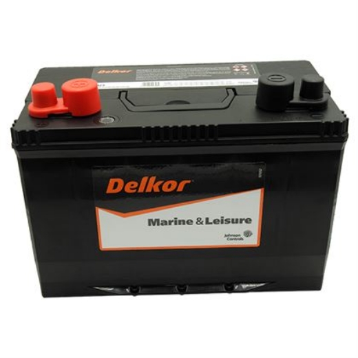 Picture of M27 - 12VOLT 680CCA 97AH DELKOR MARINE / LEISURE HEAVY DUTY MAINTENANCE FREE BATTERY - LHP (MF70ZZ)