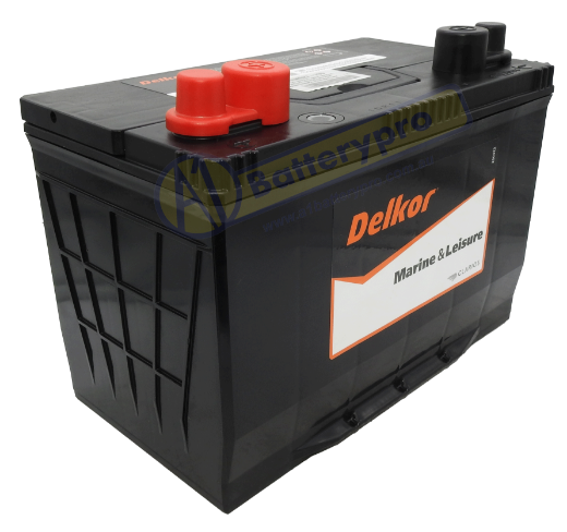 Picture of MS27-780 - 12VOLT 780CCA 100AH DELKOR HEAVY DUTY MARINE CRANKING CALCIUM MAINTENANCE FREE BATTERY - LHP (MS27)