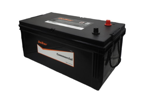 Picture of 8D-1300HD - 12VOLT 1300CCA 210AH DELKOR EXTRA HEAVY DUTY COMMERCIAL MAINTENANCE FREE BATTERY - RHP