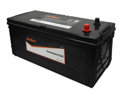 Picture of N150RHD - 12VOLT 1050CCA 150AH DELKOR EXTRA HEAVY DUTY COMMERCIAL MAINTENANCE FREE BATTERY - LHP