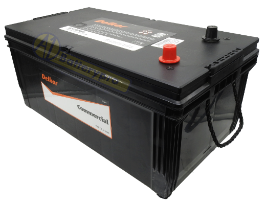Picture of N200R - 12VOLT 1300CCA 210AH DELKOR EXTRA HEAVY DUTY COMMERCIAL MAINTENANCE FREE BATTERY - LHP