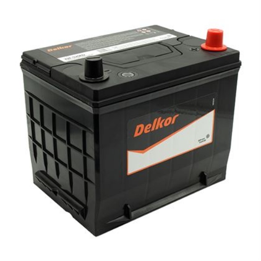 Picture of 22F-520FD - 12VOLT 520CCA 60AH DELKOR HEAVY DUTY CALCIUM MAINTENANCE FREE BATTERY - RHP