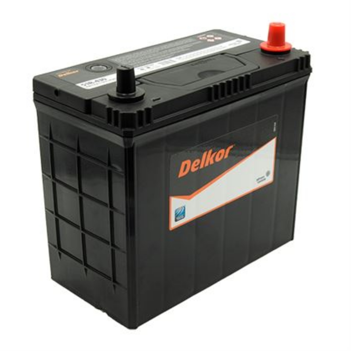 Picture of 51R-430 - 12VOLT 430CCA 45AH DELKOR HEAVY DUTY CALCIUM MAINTENANCE FREE BATTERY - RHP