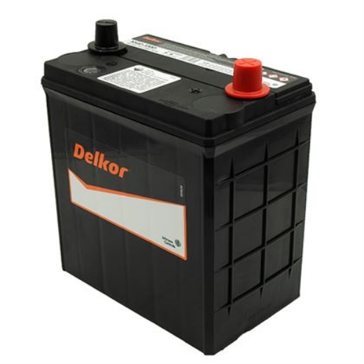 Picture of NS40-330D - 12VOLT 330CCA 35AH DELKOR HEAVY DUTY CALCIUM MAINTENANCE FREE BATTERY - CENTRE FIT TERMINALS (NS40ZA)