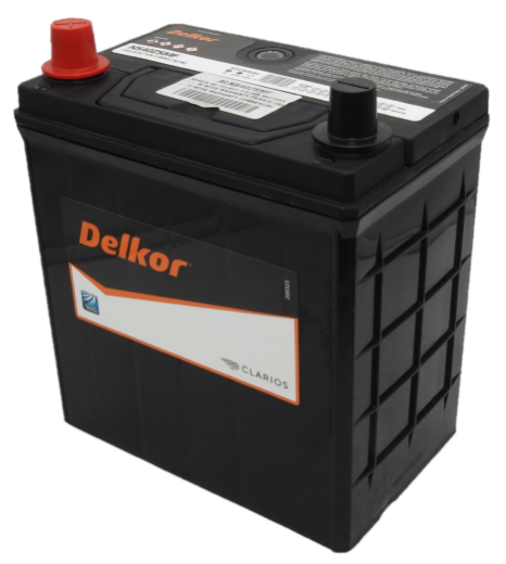 Picture of NS40ZSMF - 12VOLT 310CCA 35AH DELKOR HEAVY DUTY CALCIUM MAINTENANCE FREE BATTERY - LHP (NS40ZA)
