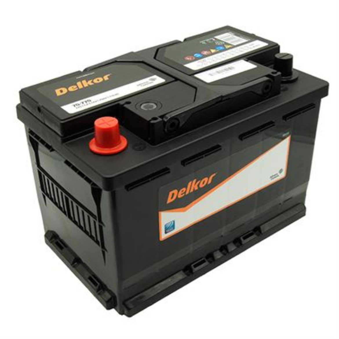 Picture of DIN70-770 - 12VOLT 770CCA 70AH DELKOR HEAVY DUTY CALCIUM MAINTENANCE FREE BATTERY - LHP (57233)