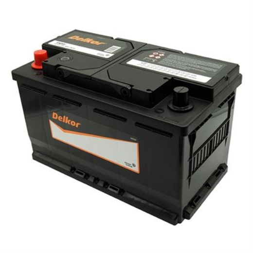 Picture of 59095 - 12VOLT 912CCA 90AH DELKOR HEAVY DUTY CALCIUM MAINTENANCE FREE BATTERY - LHP (59095)