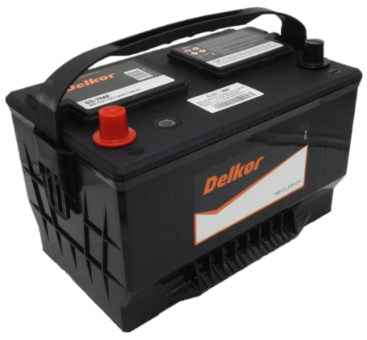Picture of 65-7MF - 12VOLT 850CCA 85AH DELKOR HEAVY DUTY CALCIUM MAINTENANCE FREE BATTERY - LHP