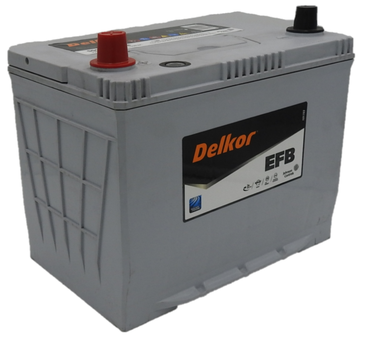 Picture of SS95D26REFB - 12VOLT 720CCA 80AH DELKOR HEAVY DUTY EFB STOP START TECHNOLOGY MAINTENANCE FREE BATTERY - LHP (95D26REFB)