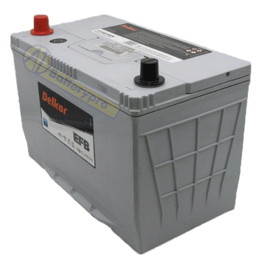 Picture of ST110D31REFB - 12VOLT 820CCA 75AH DELKOR HEAVY DUTY EFB STOP START TECHNOLOGY MAINTENANCE FREE BATTERY - LHP (110D31REFB)