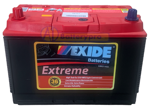 Picture of N70EX - 12VOLT 720CCA 95AH EXIDE EXTREME BATTERY XX-HEAVY DUTY - LHP