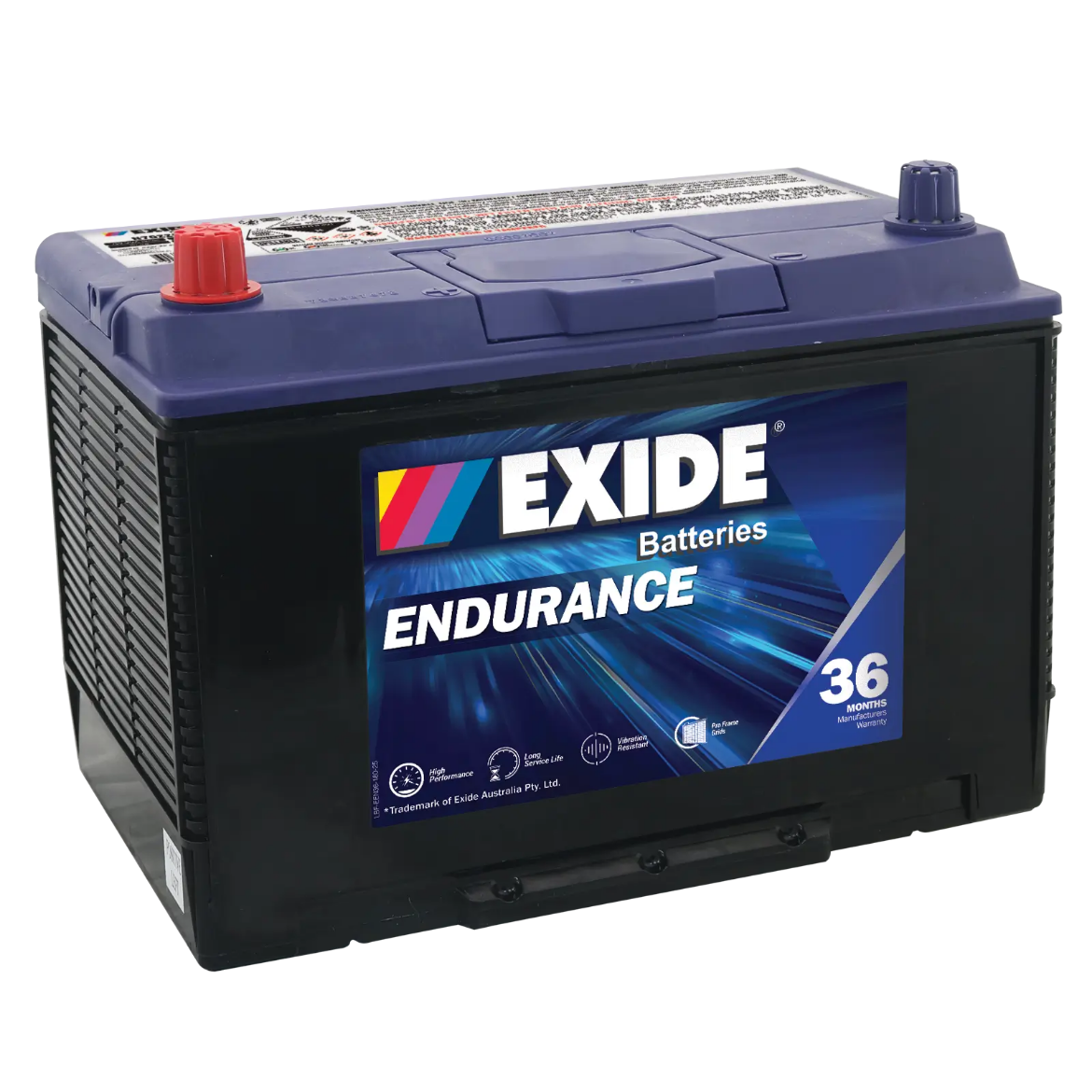 Picture of N70ZZ - 12VOLT 680CCA 75AH EXIDE BATTERY - LHP
