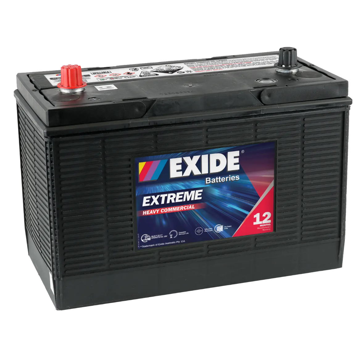Picture of 86MF - 12VOLT 100AH 950CCA EXIDE MAINTENANCE FREE BATTERY - LHP