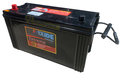 Picture of N100 - 12VOLT 740CCA 100AH EXIDE CALCIUM MAINTENANCE FREE BATTERY - LHP