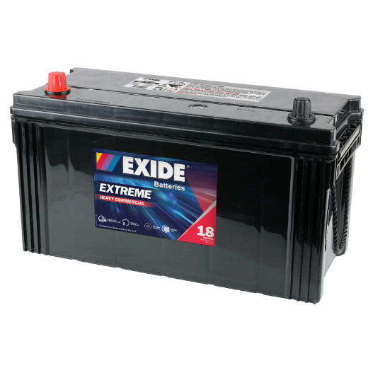 Picture of N100 - 12VOLT 740CCA 100AH EXIDE CALCIUM MAINTENANCE FREE BATTERY - LHP