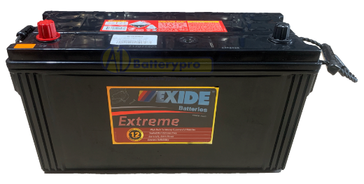 Picture of N100 - 12VOLT 740CCA 100AH EXIDE CALCIUM MAINTENANCE FREE BATTERY - LHP