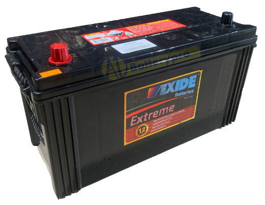 Picture of N100 - 12VOLT 740CCA 100AH EXIDE CALCIUM MAINTENANCE FREE BATTERY - LHP
