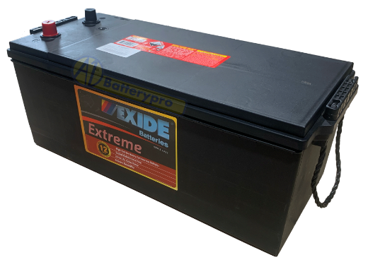 Picture of N150MF - 12VOLT 1030CCA 150AH EXIDE CALCIUM BATTERY - (N150) RHP