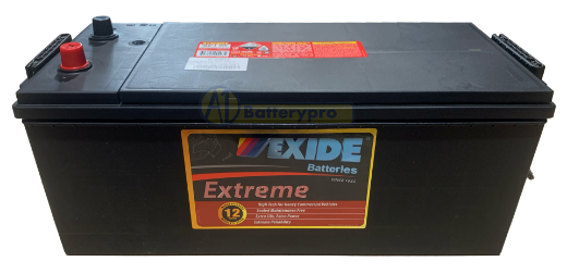 Picture of N150MF - 12VOLT 1030CCA 150AH EXIDE CALCIUM BATTERY - (N150) RHP