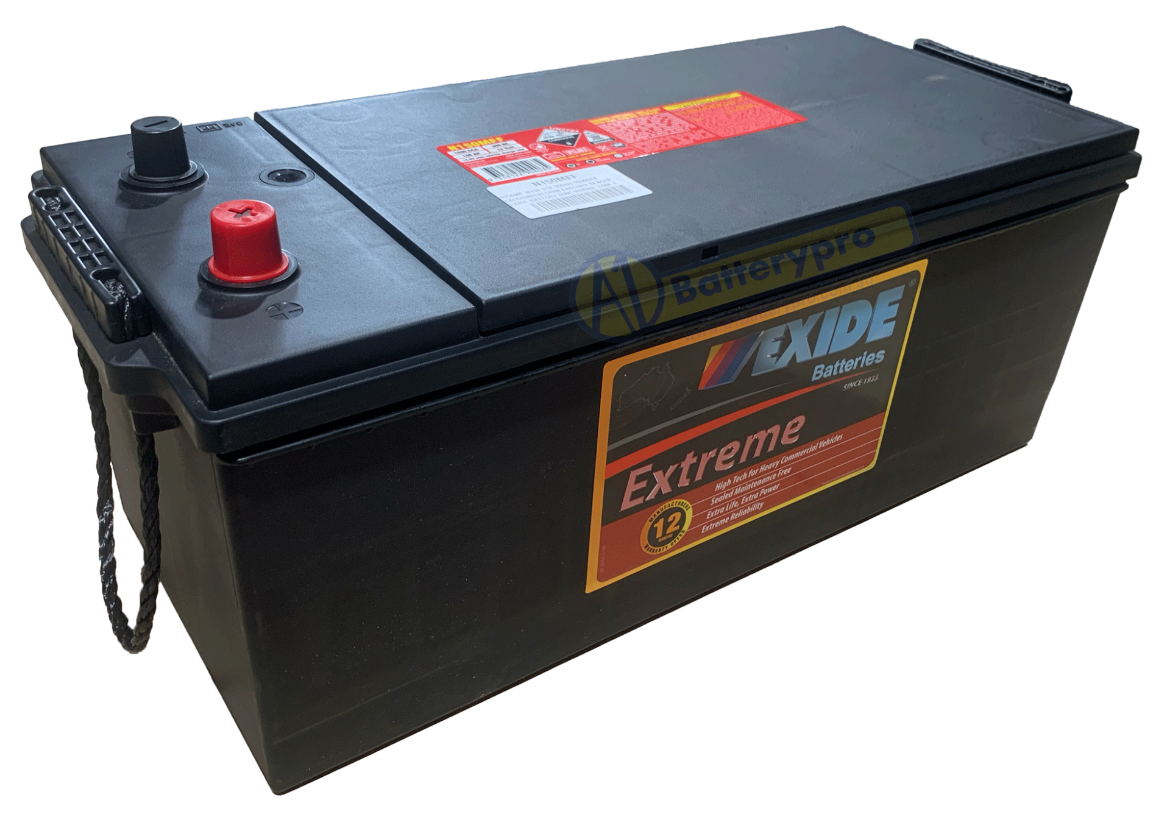 Picture of N150MF - 12VOLT 1030CCA 150AH EXIDE CALCIUM BATTERY - (N150) RHP