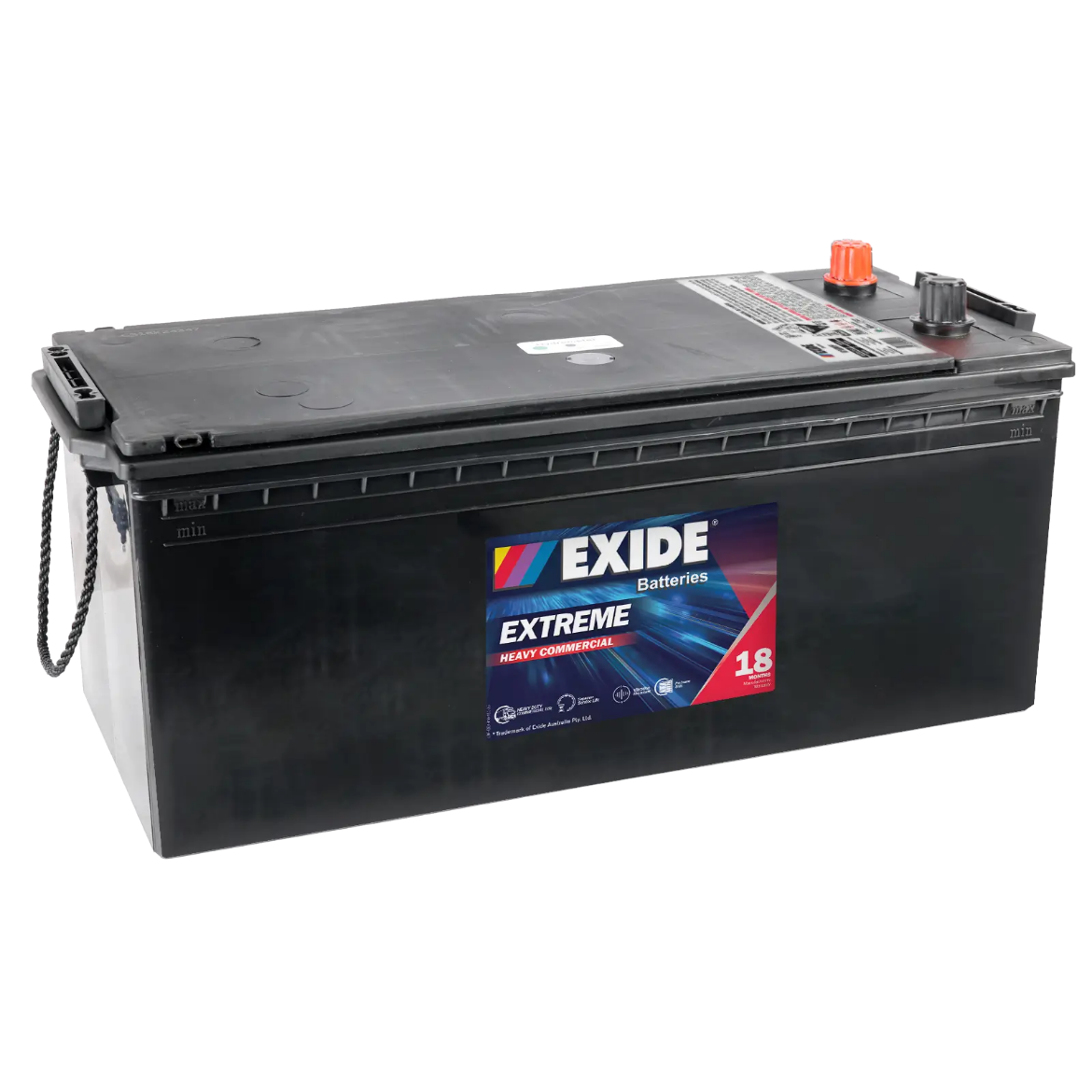 Picture of N150MF - 12VOLT 1030CCA 150AH EXIDE CALCIUM BATTERY - (N150) RHP