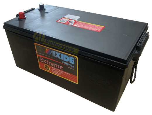 Picture of N200MF  - 12VOLT 1200CCA 200AH  EXIDE CALCIUM BATTERY - (N200) - RHP