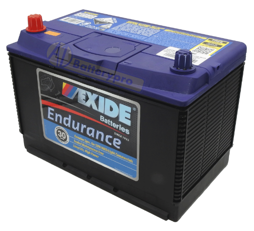 Picture of N70ZZMF - 12VOLT 750CCA 90AH EXIDE ENDURANCE CALCIUM MAINTENANCE FREE BATTERY - LHP