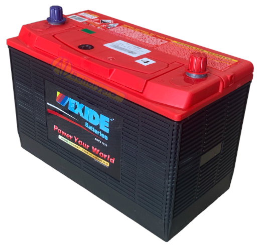 Picture of 31-1100MF - 12VOLT 1000CCA EXIDE CALCIUM FACTORY SEALED BATTERY - RHP (86MF)