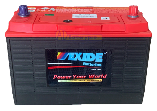 Picture of 31-1100MF - 12VOLT 1000CCA EXIDE CALCIUM FACTORY SEALED BATTERY - RHP (86MF)