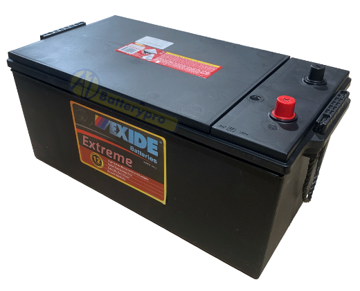 Picture of N200EURO - 12VOLT 1200CCA 225AH EXIDE EXTREME HYBRID CALCIUM BATTERY - (N200R) - LHP