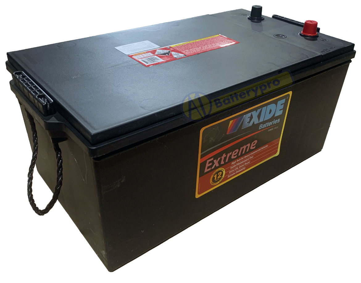 Picture of N200EURO - 12VOLT 1200CCA 225AH EXIDE EXTREME HYBRID CALCIUM BATTERY - (N200R) - LHP