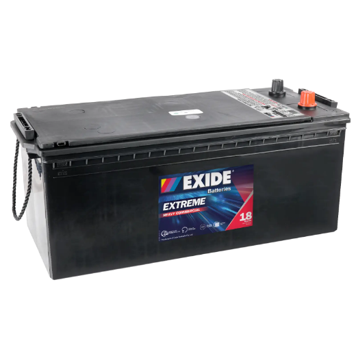 Picture of N150EURO -  12VOLT 1030CCA 150AH EXIDE HYBRID CALCIUM BATTERY - (N150R) - LHP